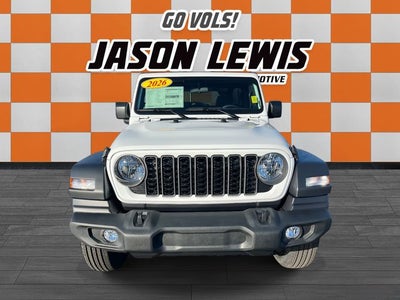 2026 Jeep Wrangler WRANGLER 2-DOOR SPORT
