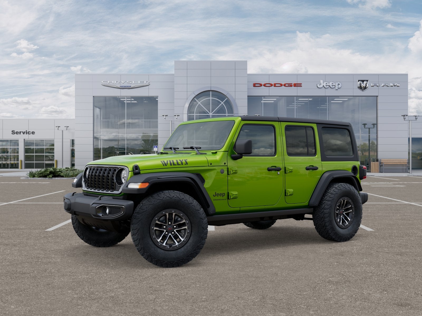 2025 Jeep Wrangler WRANGLER 4-DOOR WILLYS