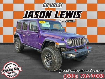 2026 Jeep Wrangler WRANGLER 4-DOOR RUBICON X