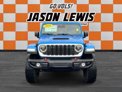 2026 Jeep Wrangler WRANGLER 4-DOOR RUBICON X