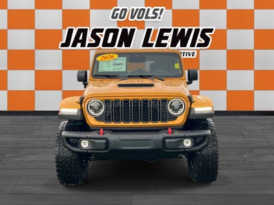 2026 Jeep Wrangler WRANGLER 4-DOOR RUBICON X