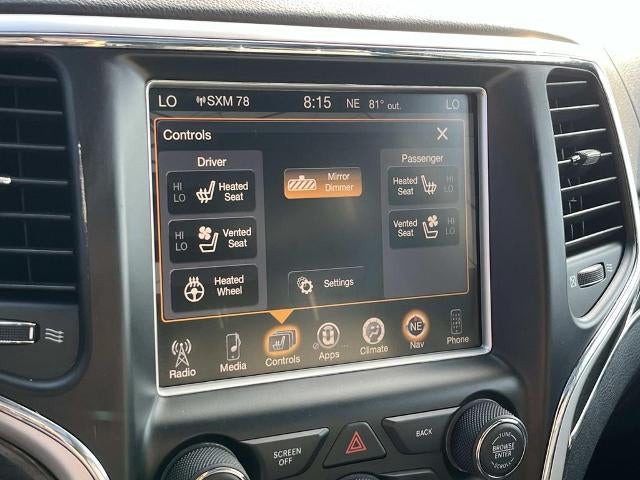 2016 Jeep Grand Cherokee 4WD 4dr Overland