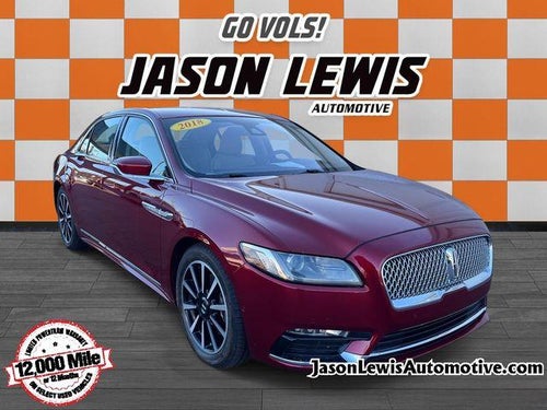 2018 Lincoln Continental Reserve AWD
