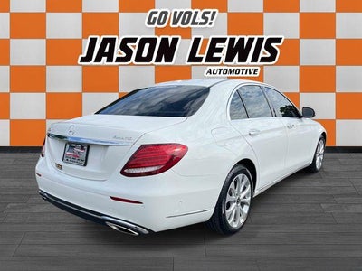 2018 Mercedes-Benz E-Class E 300 4MATIC® Sedan