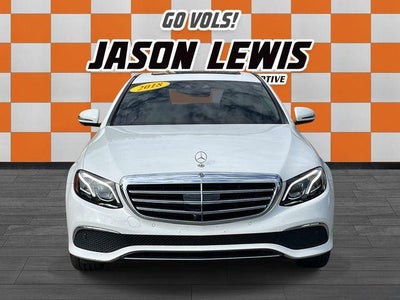 2018 Mercedes-Benz E-Class E 300 4MATIC® Sedan