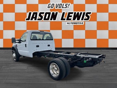 2008 Ford Super Duty F-550 DRW 2WD Reg Cab 141" WB 60" CA XL