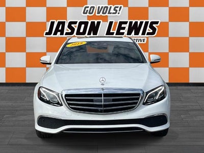 2018 Mercedes-Benz E-Class E 300 4MATIC® Sedan